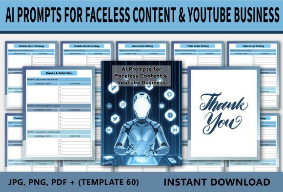 AI Prompts for Faceless Content & YouTube Business Guide