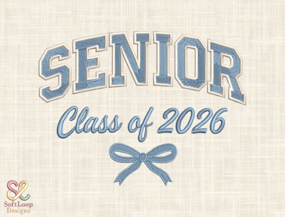Celebrate the Class of 2026: School Spirit Embroidery