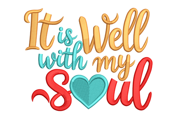 It Is Well With My Soul: A Design of Faith and Comfort