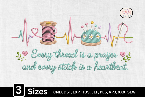Sewing Lover Sewing Heartbeat: A Typeface That Weaves Emotion Into Design