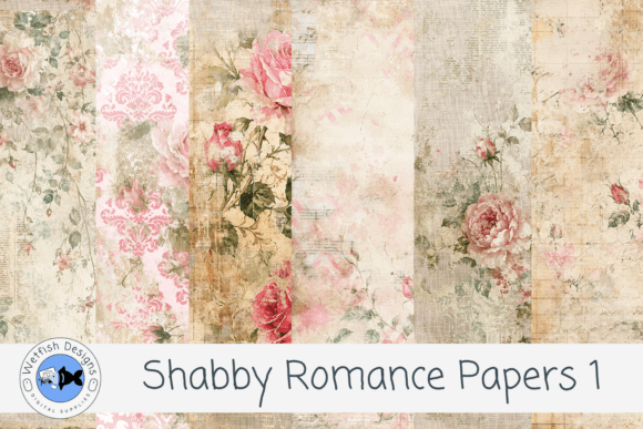 Shabby Romance Papers 1: A Designer's Guide to Vintage Texture