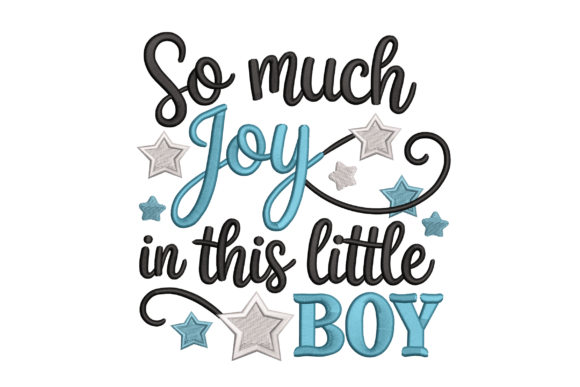 So Much Joy in This Little Boy: A Design for Celebration